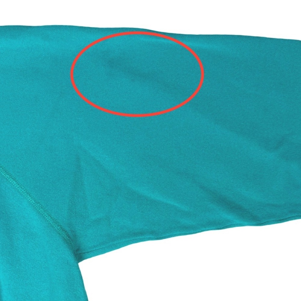Vintage Yellowstone Crewneck Sweatshirt Teal Hanes USA Made Medium - Picture 8 of 10
